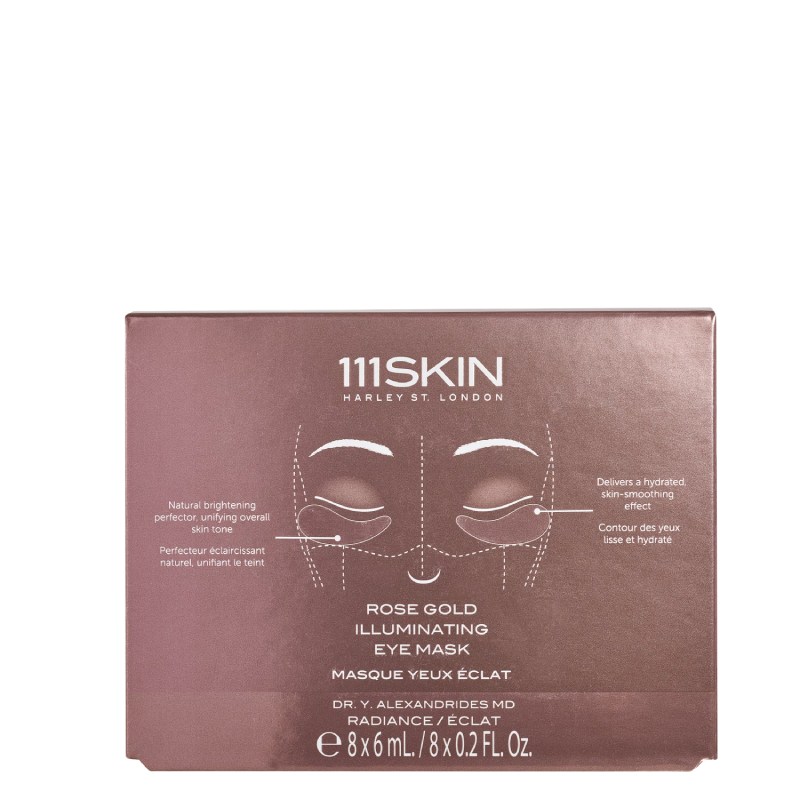 Rose Gold Illuminating Eye Mask Box